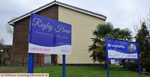 ROYLEY House was told it requires improvement
