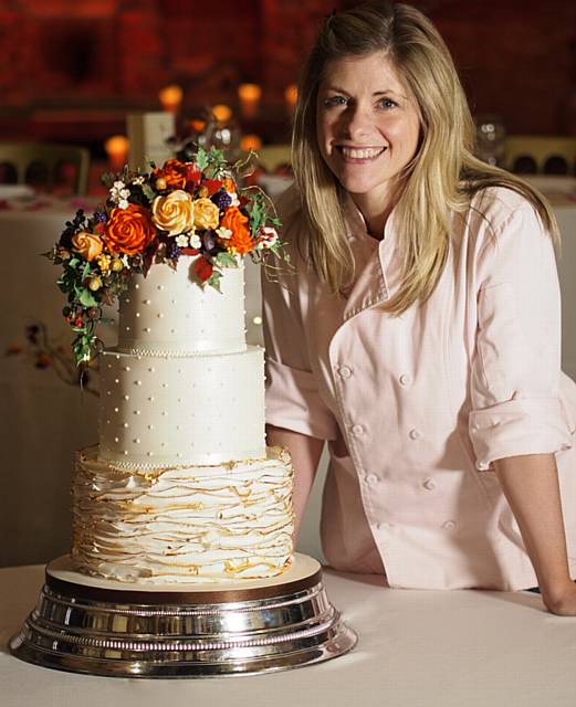 Suzanne Thorp of Uppermill's The Frostery will feature on Channel 4 as her team prepares a speciality wedding cake