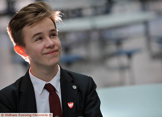 OASIS Academy head boy Ben Bardsley has won a place at a two-week space camp in Houston, Texas