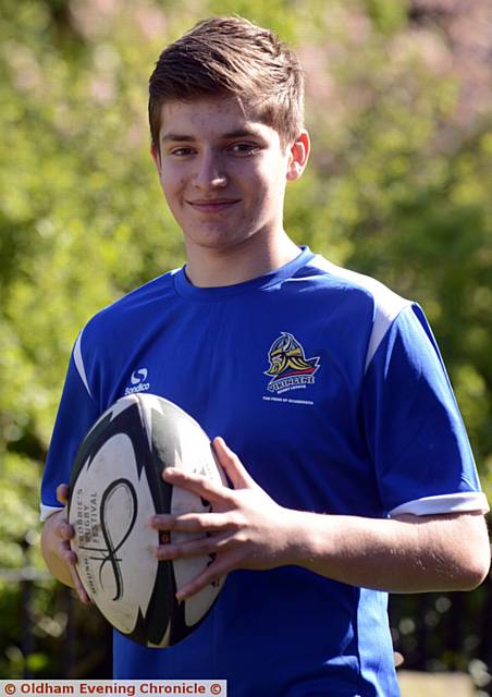 Rugby player Kristian Hilton has been picked to play for the Norway under Rugby League under 19s team.