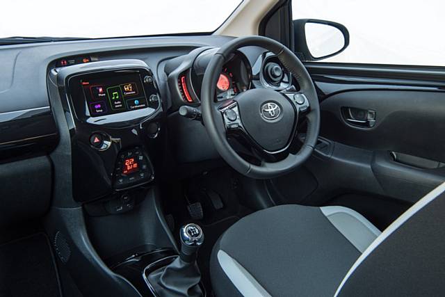 Toyota Aygo - Smart interior doesn't feel cramped