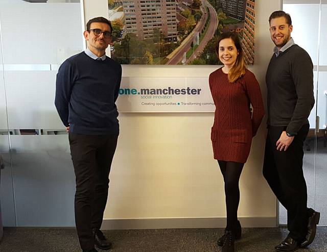 Paul Lowe (right) will be joined by colleagues from One Manchester as they take on the Great Manchester Run for neonatal charity Spoons
