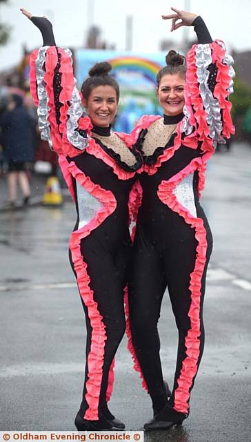 Failsworth Carnival, (l-r) Louise Quigley and Denise Goodyear from Charisma Stars