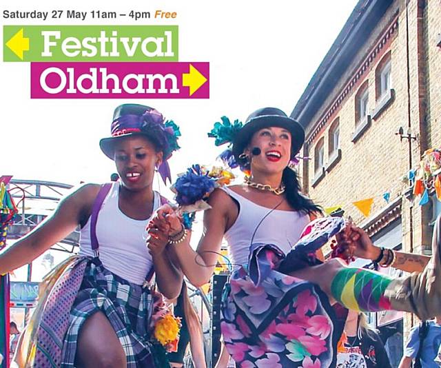 FESTIVAL Oldham is back this Bank Holiday weekend and is celebrating its twentieth birthday