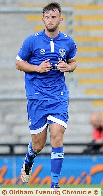 ATHLETIC defender Jamie Stott played 31 times on loan at Curzon Ashton last season