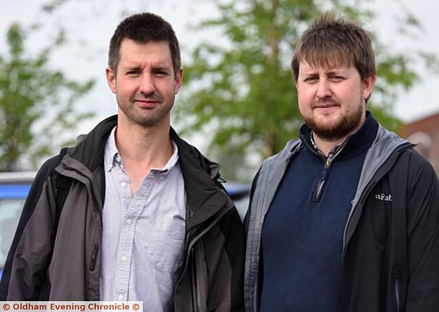 PARKING charges will be a disaster say business owners Peter and Tim Bull