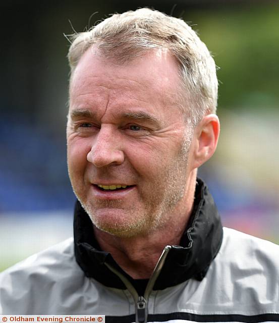 JOHN SHERIDAN . . . the Athletic boss is looking to put the finishing touches to his squad as the new season approaches
