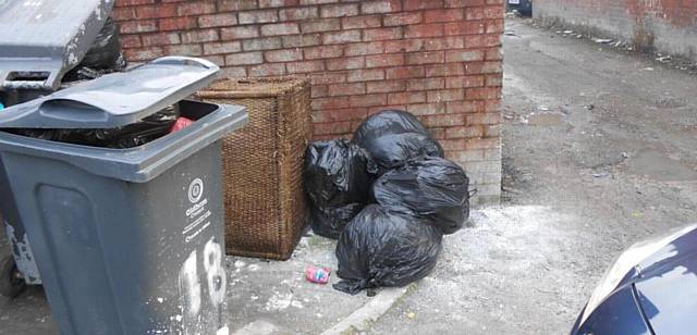 Zabara Mihai, of Somerset Street, Oldham dumped waste on his own street on November 11 last year