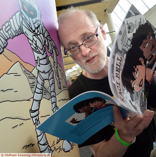 COMIC book artist Dave Windett
