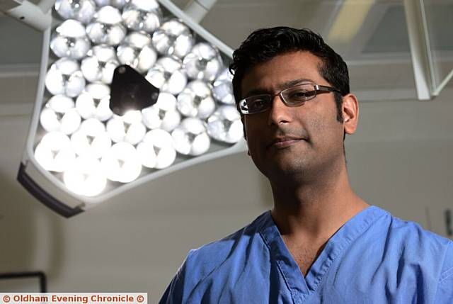 Consultant Orthapaedic Surgeon Mr Aqeel Bhutta who performed surgery on some recent Manchester Arena bomb victims.