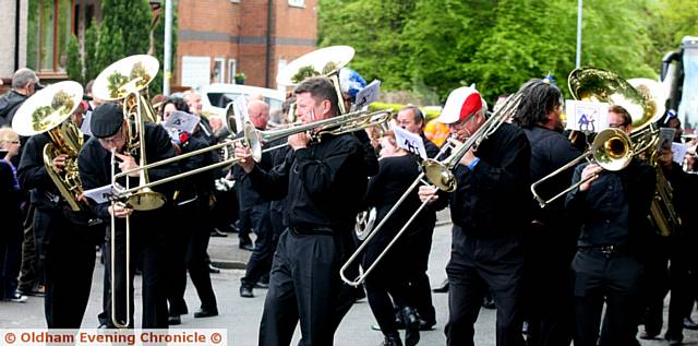FLASHBACK to last year's Whit Friday brass band contest at Grotton with the Atout Vent band from France