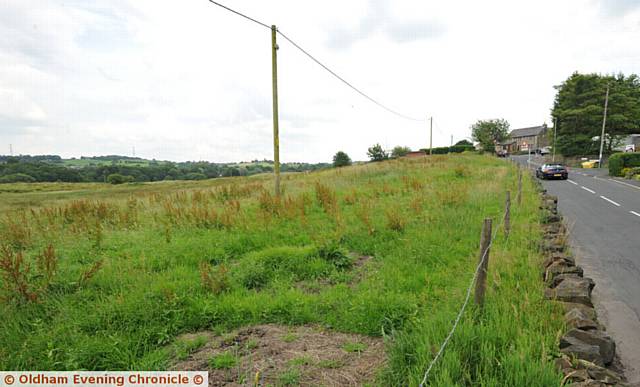 Proposal for green land next to Knowls Lane and Thornley Lane, Lees to be developed for 265 houses to be built.