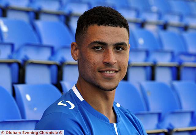 RARING TO GO . . . Athletic front man Courtney Duffus 