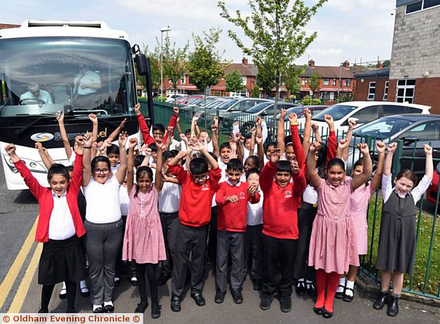 SWANS to the rescue as the coach firm laid on transport for the children left in the lurch