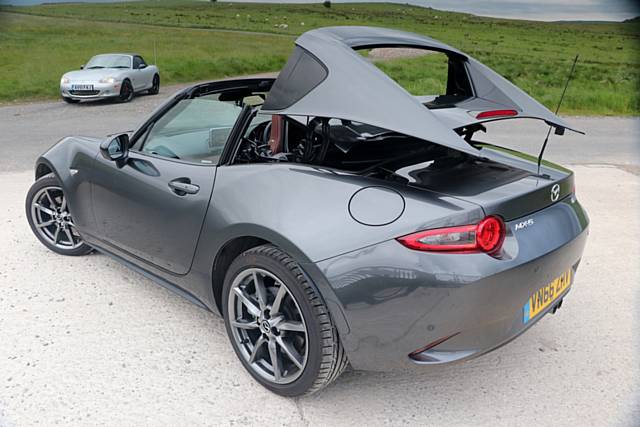 Retractable hard top will turn heads - especially at traffic lights