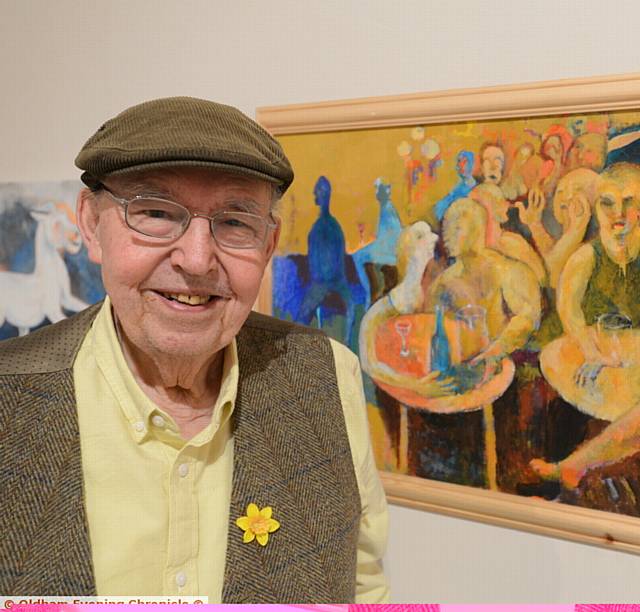 FORMER Chronicle reporter Fred Bottomley holds an exhibition of his paintings at Gallery Oldham