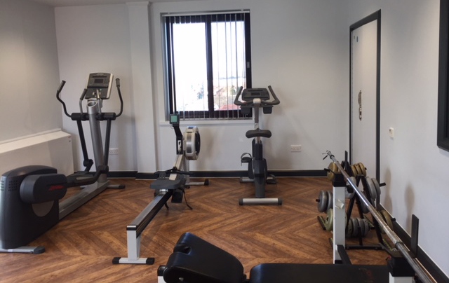 The new gym on Oldham's Aspen ward