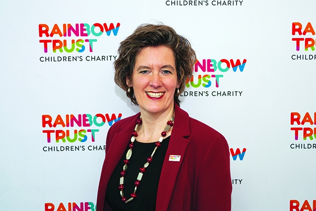 Rainbow Trust Children’s Charity chief executive Zillah Bingley