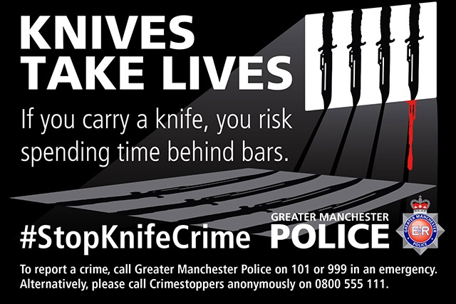 To report a crime, call Greater Manchester Police on 101 or 999 in an emergency.