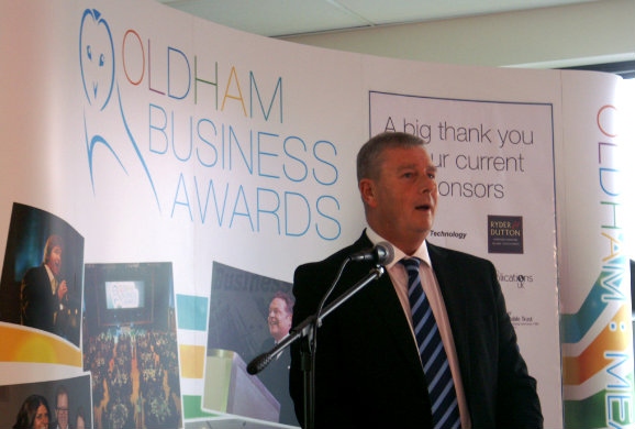 Oldham Business Awards Chair - Steve Kilroy