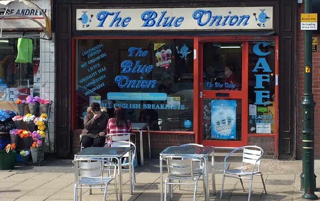 The Blue Onion cafe
