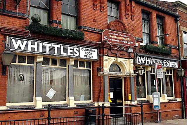 The Whittle's live music venue on King Street in Oldham