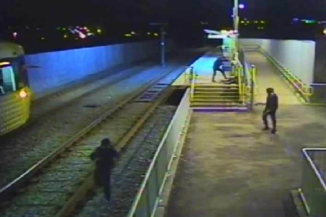Four teenagers have been charged in connection with the incident at Freehold Metrolink stop