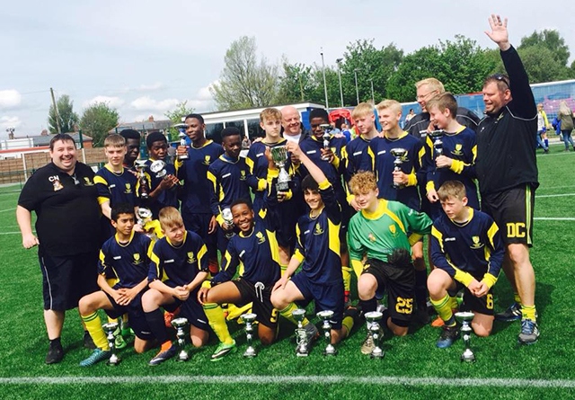 Cup kings Chadderton Park under-14s Lions