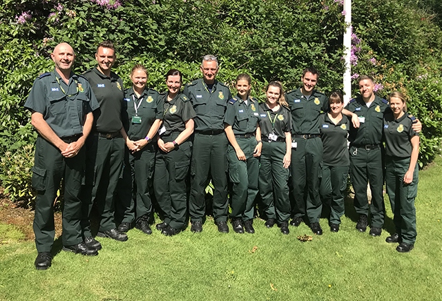 Some of the North West Ambulance Service's Urgent Care Practitioners