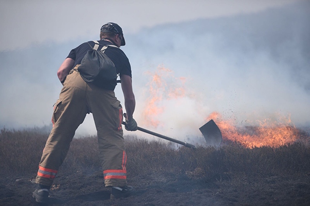 The Saddleworth Moor fires raged for over three weeks