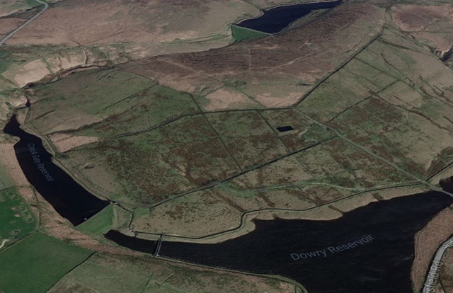 The area near Denshaw affected by weekend fires.

Picture courtesy of Google/@manchesterfire on Twitter