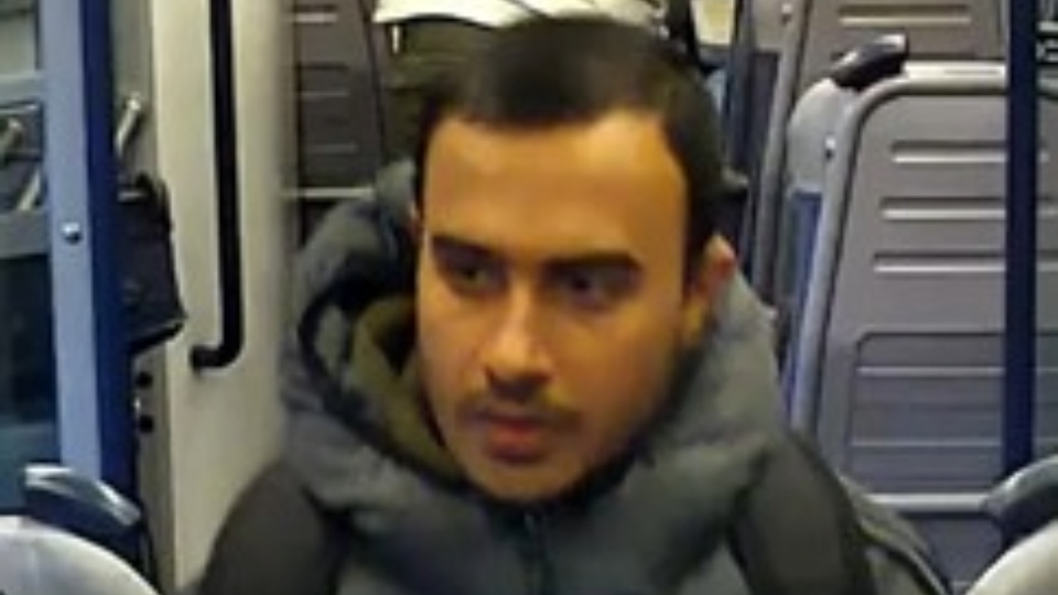 British Transport Police has released this image after a woman was sexually assaulted on a train from Sheffield to Manchester Piccadilly