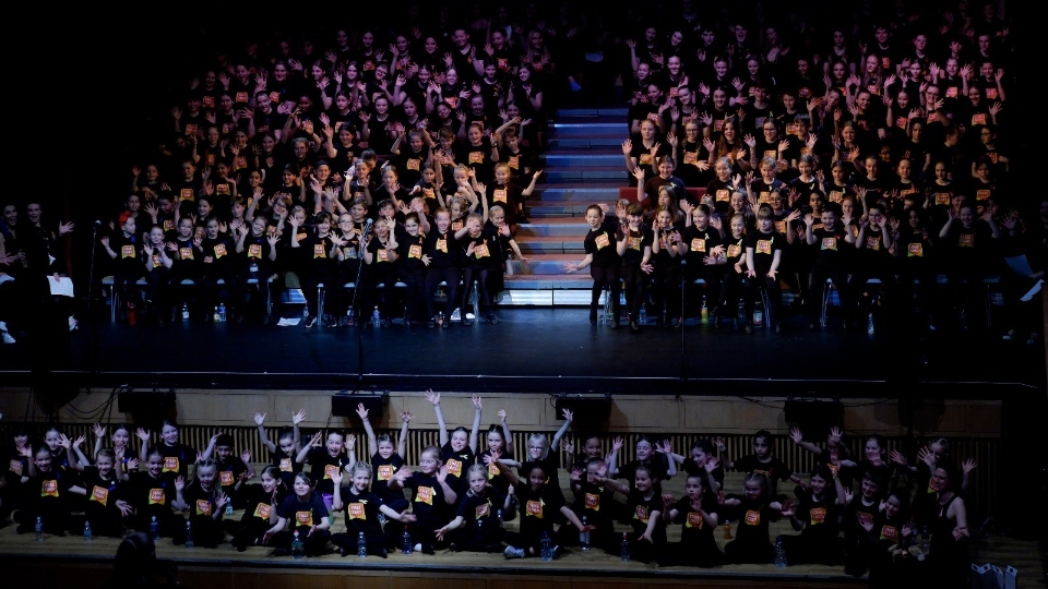 The Stagecoach students performed at the incredible Croston Theatre, Westholme School in Blackburn, raising money for Cancer Research UK. Image courtesy of Kevin Pierce
