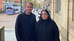 Cllr Arooj Shah, Leader of Oldham Council, met with Sacha Lord, Night Time Economy Adviser for Greater Manchester, in Oldham town centre