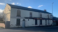 The site of the former Owd Tatts pub in Chadderton