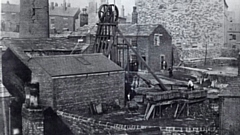 A former Oldham coalfield - Holebottom Colliery - in Rhodes Bank. Image courtesy of Oldham Local Studies and Archives