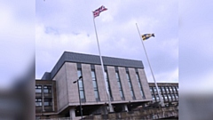 As a mark of respect, the council is flying the Borough Flag at half-mast at Oldham Civic Centre until sunset on the day of the funeral