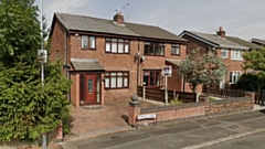 The house at 1, Norfolk Crescent in Failsworth