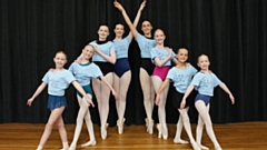 Dancers pictured are (from left to right): Pixie Swift, Florence Penney, Madeline Bottom, Millie Carter, Amber Annesley, Beatrice Wood, Isla Potts and Evie Fielding. Images courtesy of Ben Garner