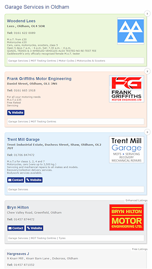 Example Premium Listings