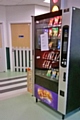The vending machine in the children's waiting room of A&E at the Royal Oldham Hospital in 2016