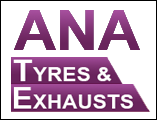 A N A Tyre & M.o.T.  Centre  Logo
