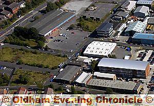 £20 million development . . . an aerial view of the site £20 million development . . . an aerial view of the site