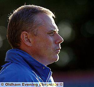 BLASTING BACK: Tommy Wright says Simon Corney’s remarks angered Athletic’s coaching staff and players.
BLASTING BACK: Tommy Wright says Simon Corney’s remarks angered Athletic’s coaching staff and players.