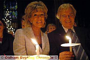 STAR readers... Sue Nicholls and William Roche , from “Coronation Street” STAR readers... Sue Nicholls and William Roche , from “Coronation Street”