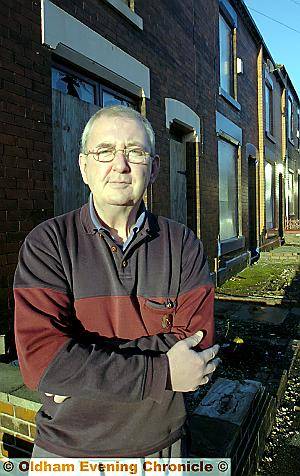 DEFIANT: Gerald Mortell will continue to fight for his right to stay in the home he has lived in for 30 years
DEFIANT: Gerald Mortell will continue to fight for his right to stay in the home he has lived in for 30 years