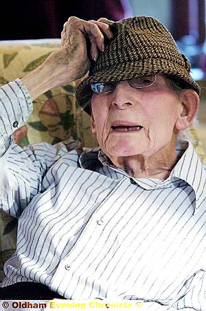 WORKAHOLIC . . . Stanley Lewis who is 103 tomorrow WORKAHOLIC . . . Stanley Lewis who is 103 tomorrow