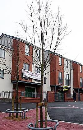 MODERN look . . . Devon Street, Werneth 
