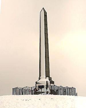READER'S PICTURE: Tandle Hill War Memorial by Andrew Schofield 