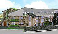 THE WAY FORWARD . . . An artist’s impression of the Parkfield development of 35 apartments which has been approved by planners 